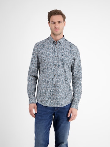 Coupe regular Chemise LERROS en bleu : devant