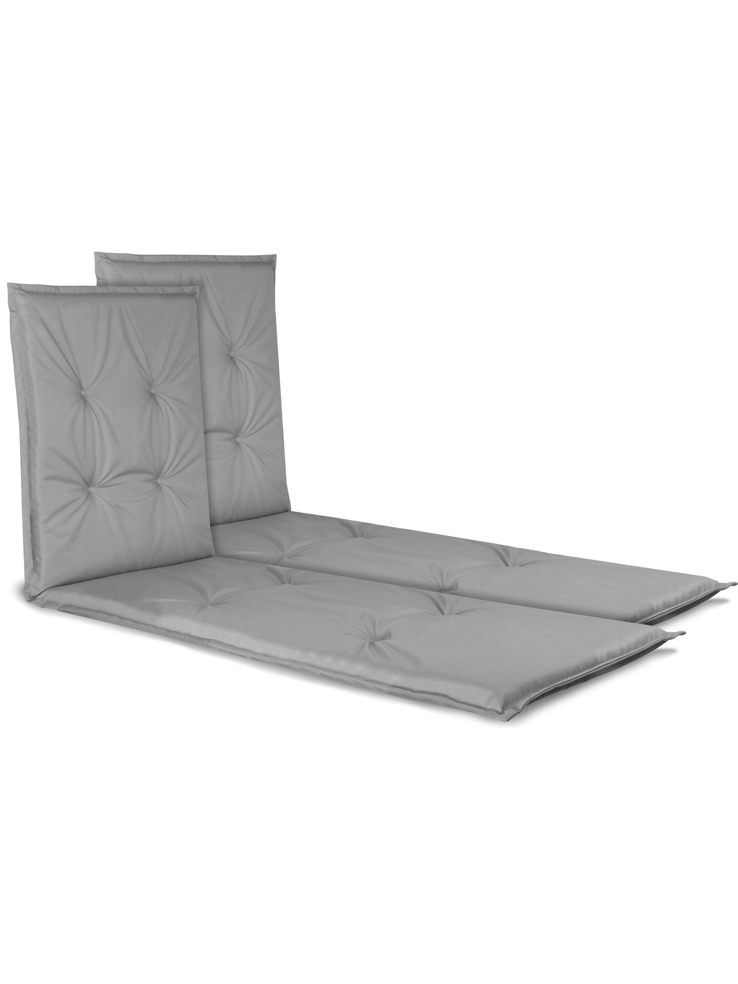 Aspero Zitkussens 'Matera' in Grijs: voorkant