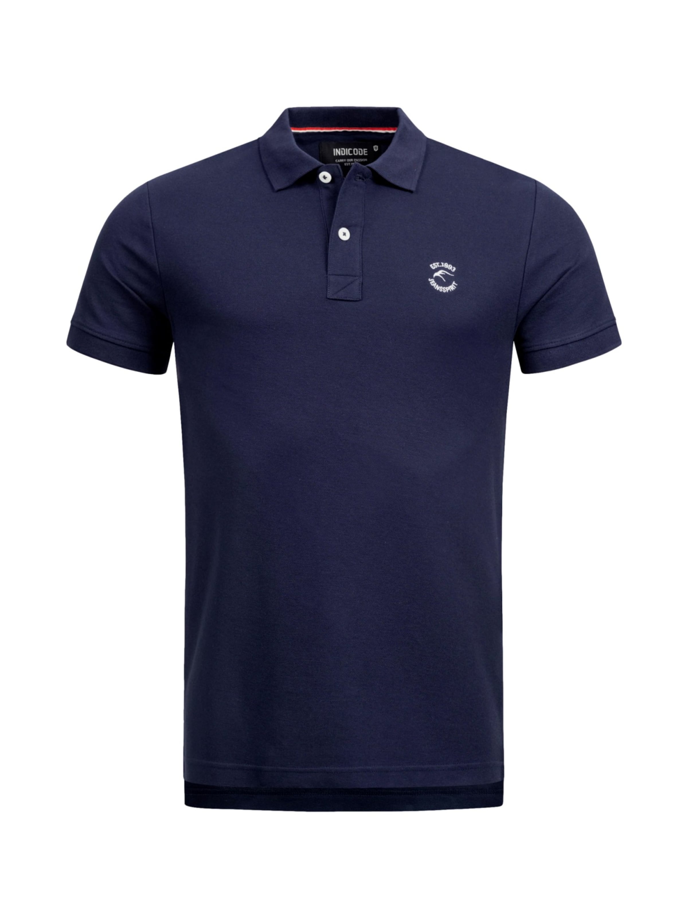 INDICODE T-Shirt 'Wadim' en XXXL en bleu, Vue avec produit