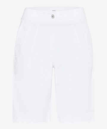 Regular Pantalon 'MAINE' BRAX en blanc : devant