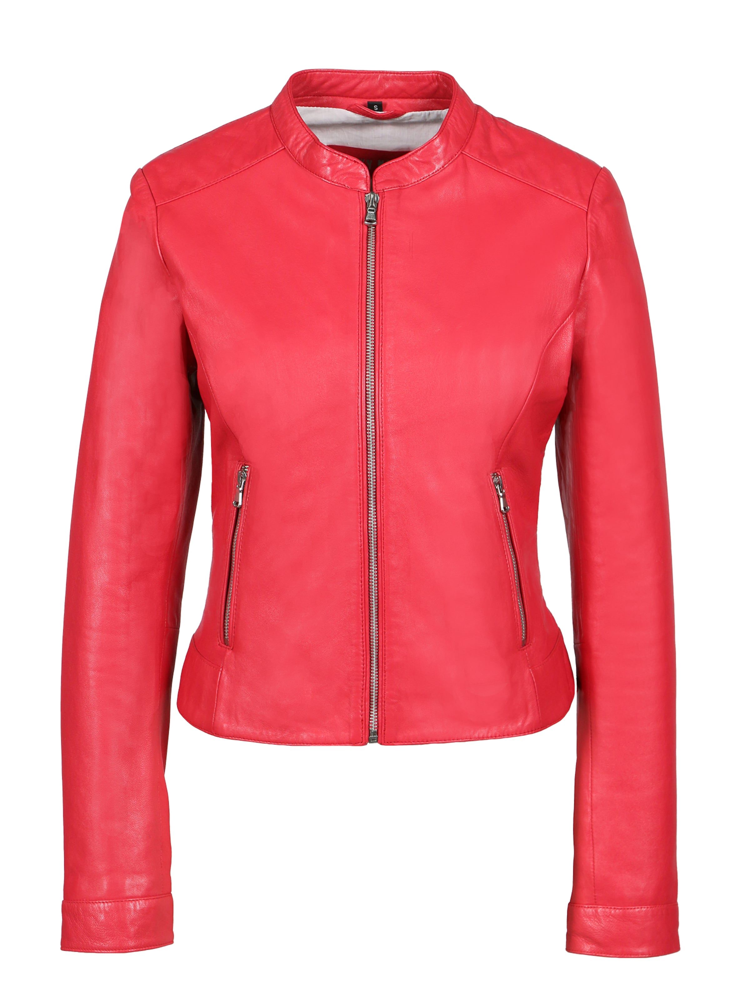 FREAKY NATION Prechodná bunda - Červená: predná strana