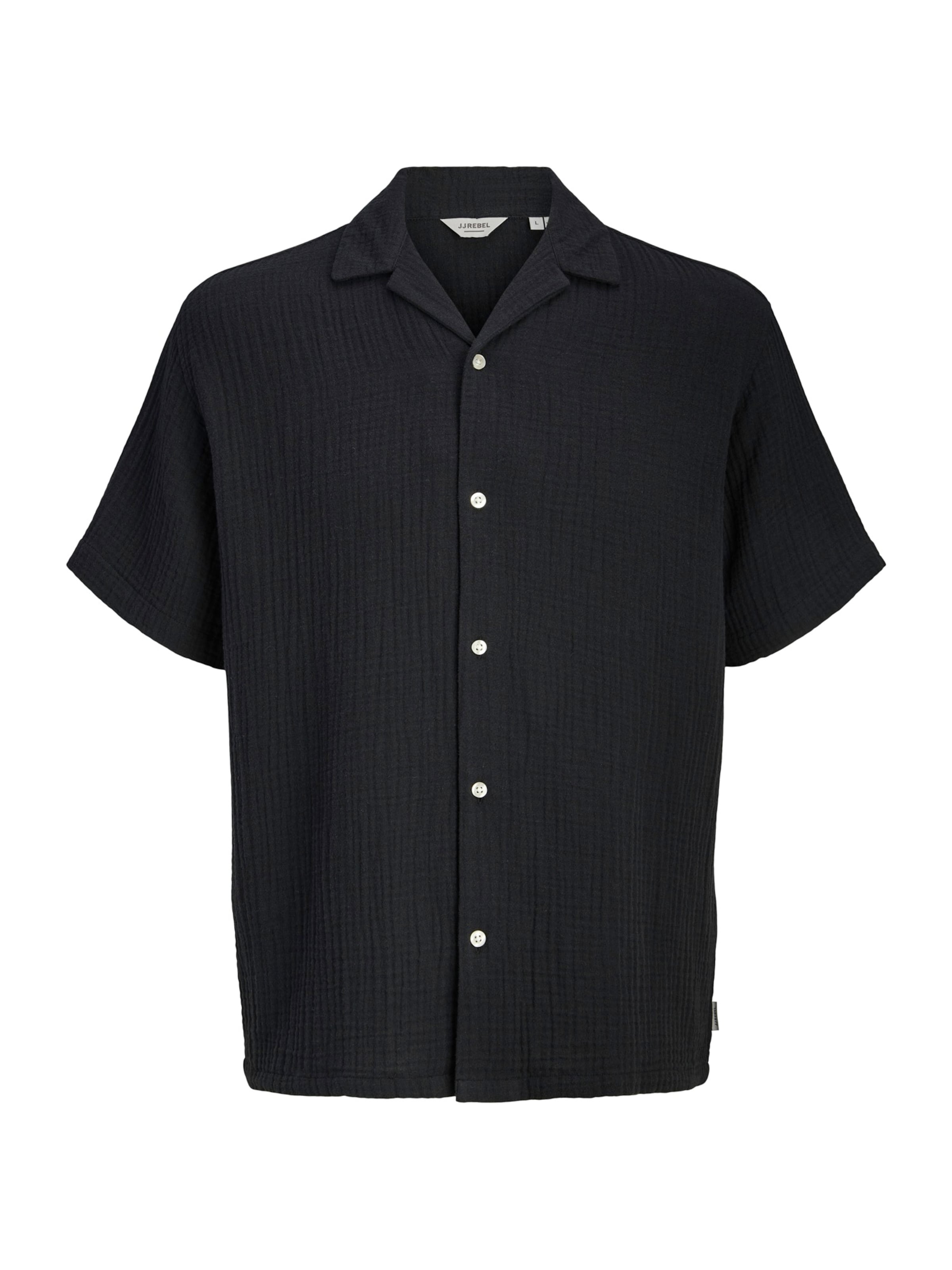 JJ Rebel Paita 'JREBJASON PATRICK' värissä musta: etupuoli