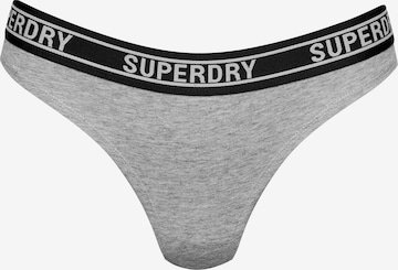 Superdry Slip in Grijs: voorkant