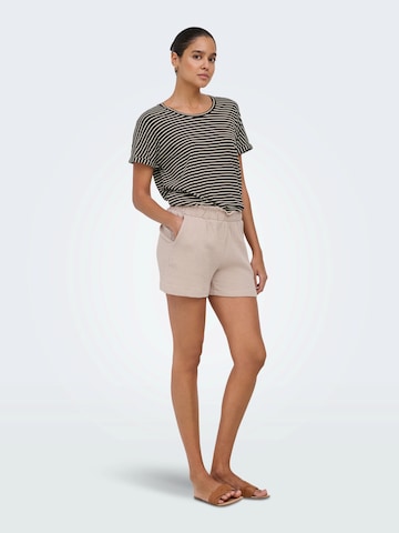 T-shirt 'JDYSISSY' JDY en marron