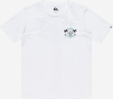 T-Shirt 'Ev Share The Stoke' QUIKSILVER en blanc : devant