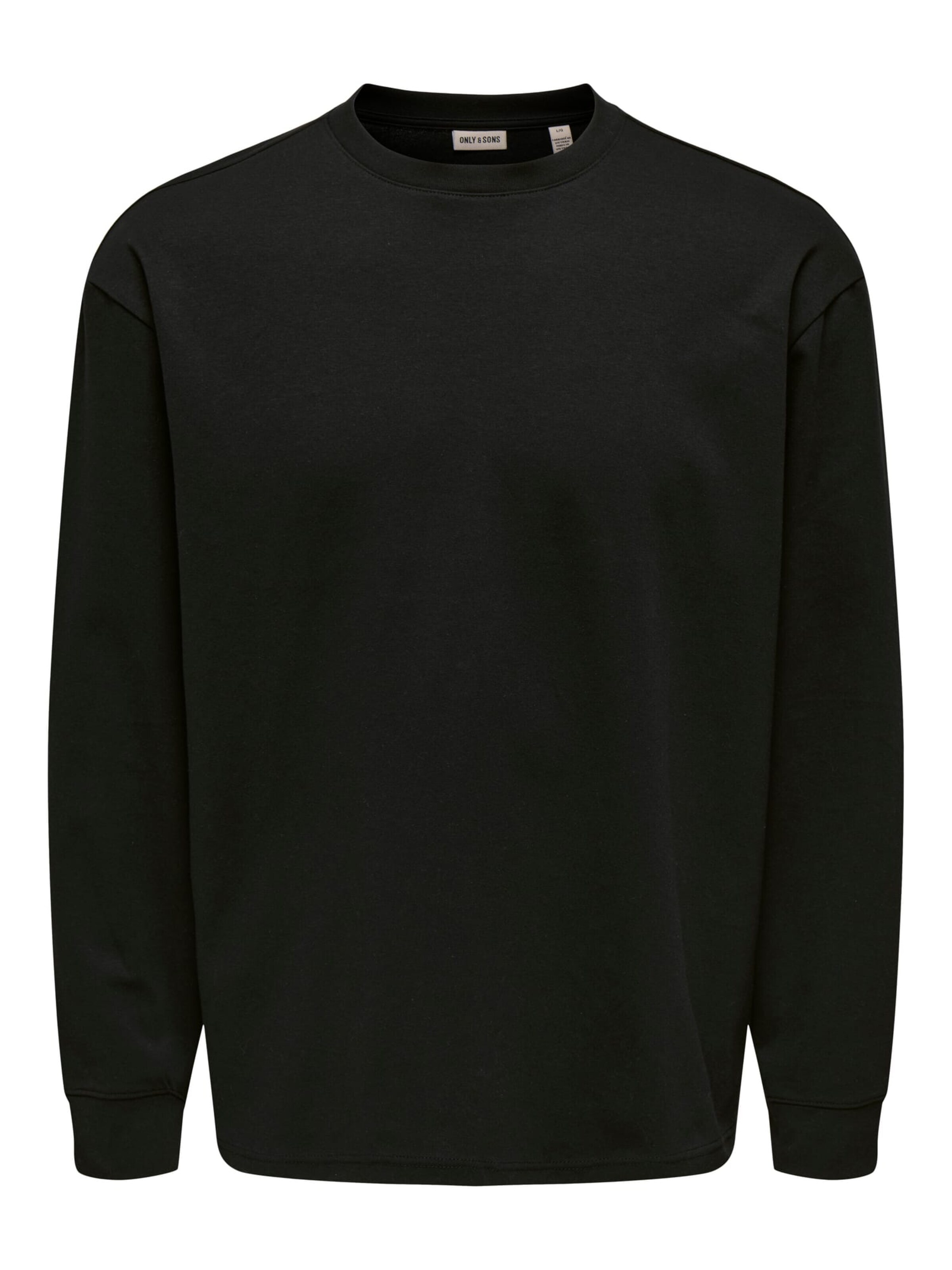 Only & Sons Shirt in Zwart: voorkant