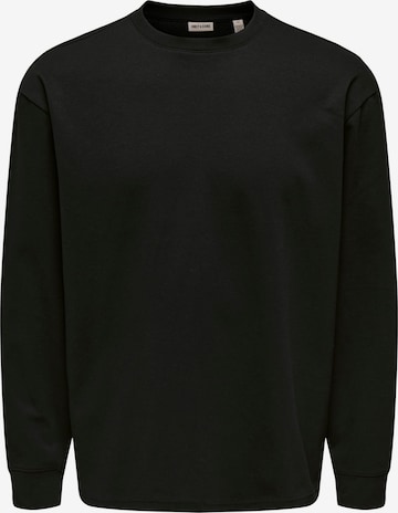 Only & Sons Dressipluus 'ONSCaspian', värv must: eest vaates