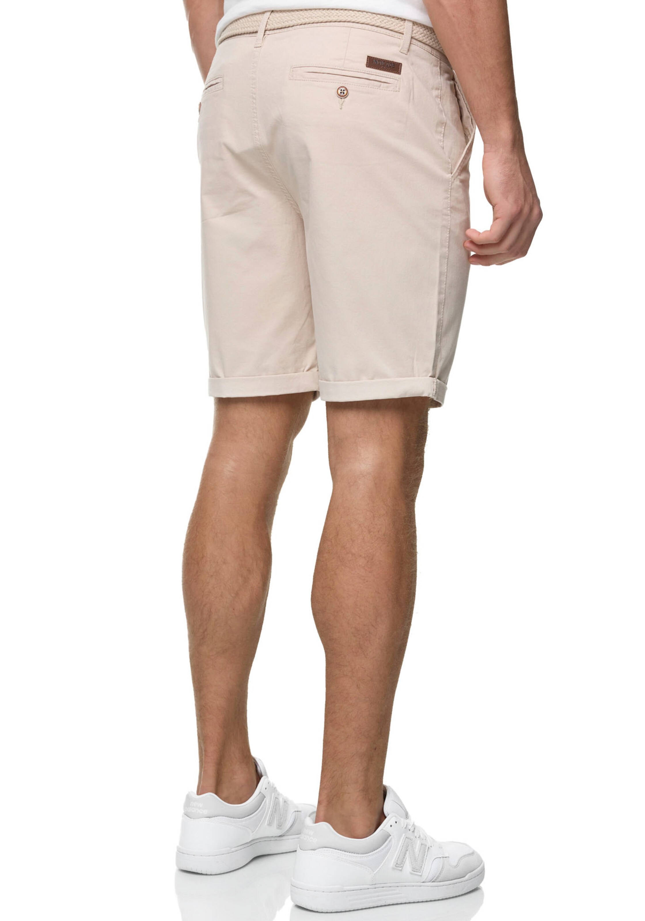 INDICODE JEANS Regular Chino Pants in Beige