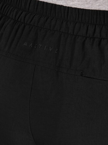 Wide Leg Pantalon cargo Next en noir