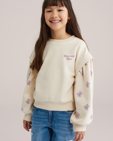 WE Fashion Tréning póló - bézs: elől