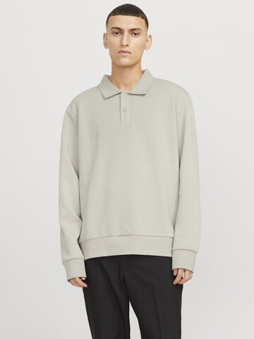 JACK & JONES Tréning póló 'JJEBradley' - szürke: elől
