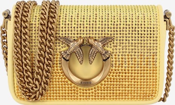 PINKO Crossbody Bag 'Love Click' in Gold: front