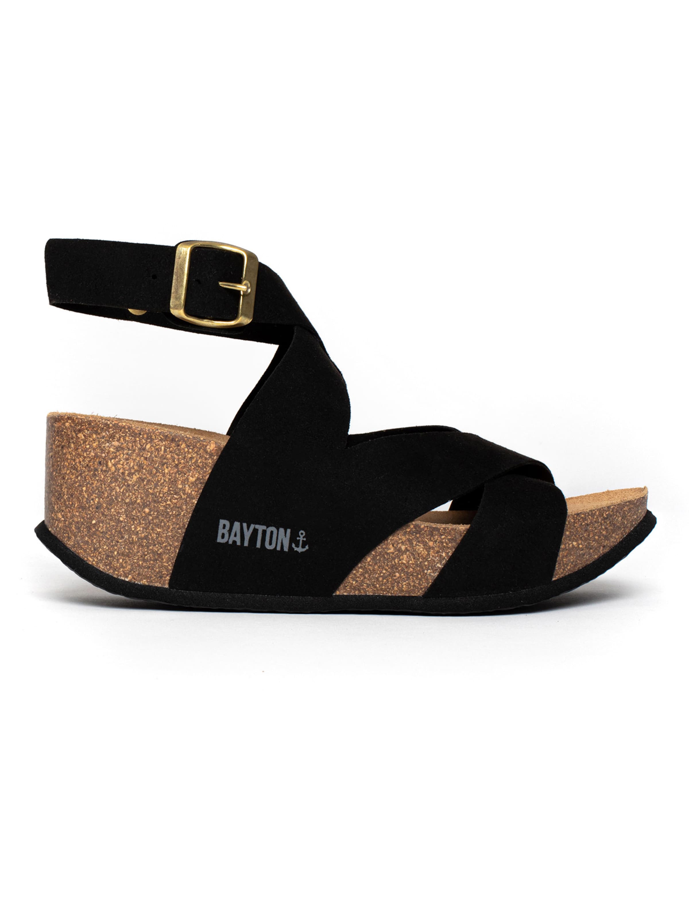 Bayton Remmisandaalit 'Murcia' värissä musta