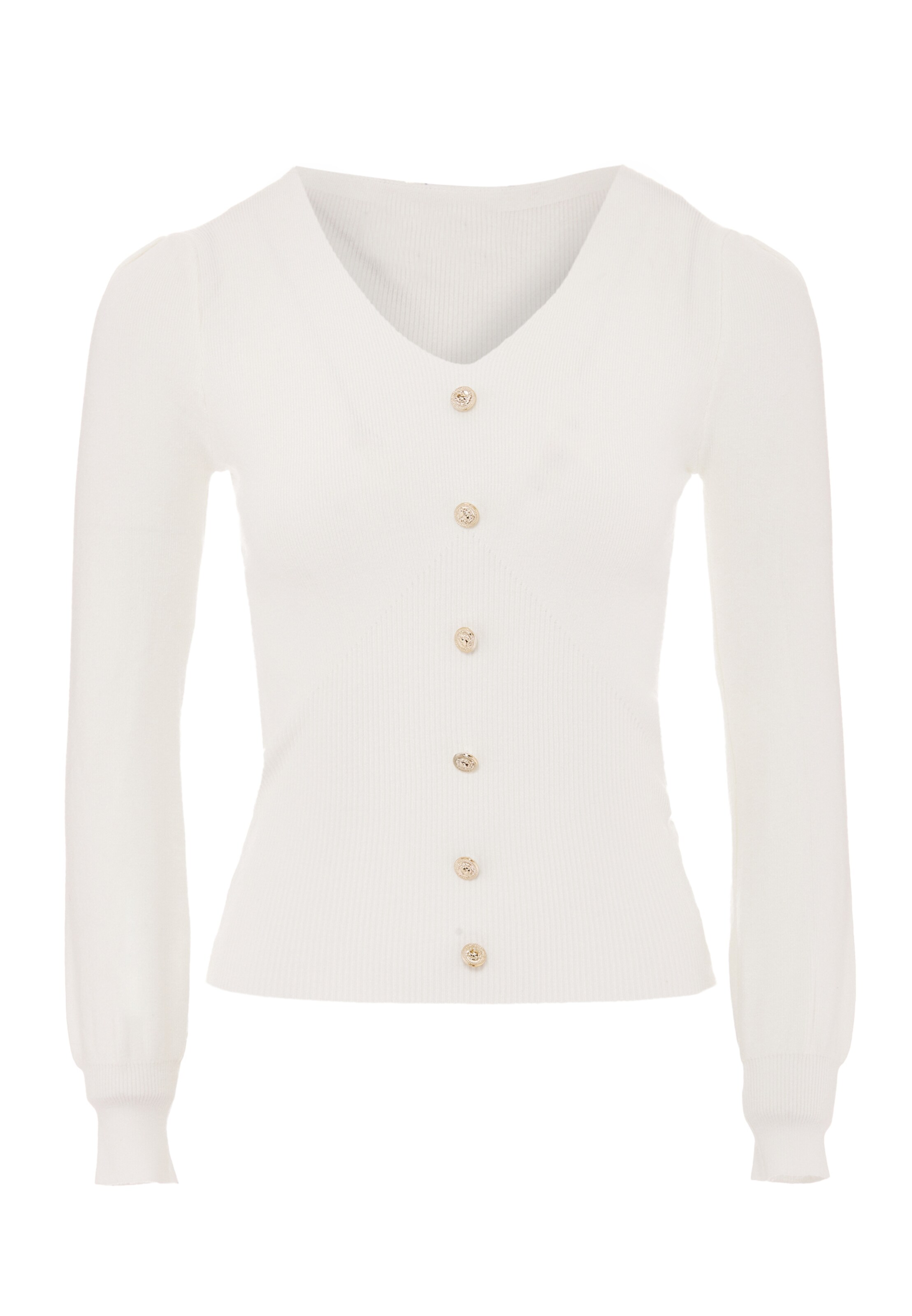 caspio Свитер в Белый: спереди