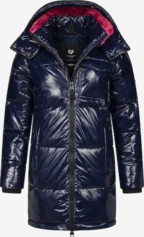 Veste d’hiver 'Roobie' Ragwear en bleu : devant