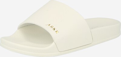 ARKK Copenhagen Mule 'Premium' en blanc naturel, Vue avec produit