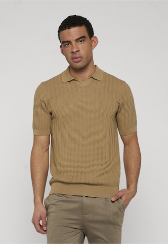 INDICODE JEANS Pullover 'INCyto' in Beige: Vorderseite