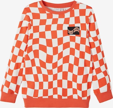 NAME IT Sweatshirt 'BENNO' in Orange: predná strana