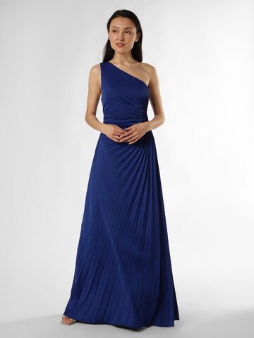 Marie Lund Abendkleid in Blau: predná strana