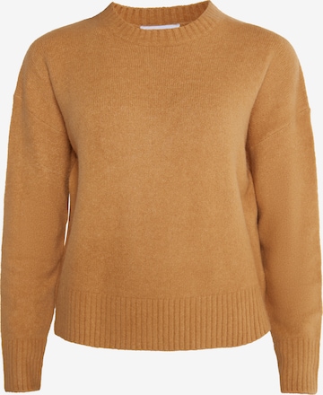 Pull-over usha WHITE LABEL en beige : devant