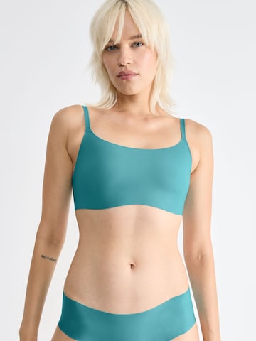 SLOGGI Bralette Bra 'Zero Feel 2.0' in Blue