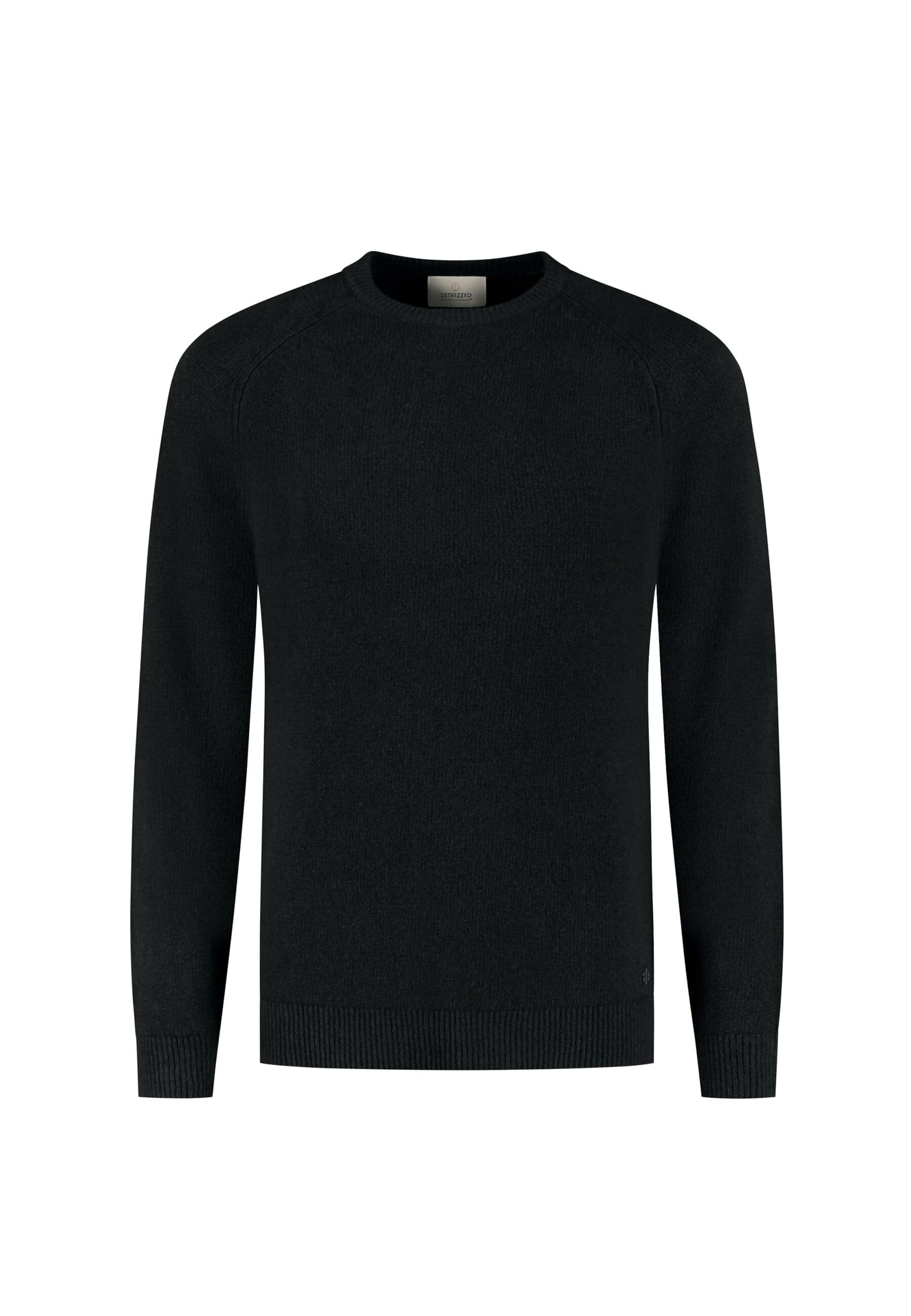 Dstrezzed Pullover 'Yvain' in Schwarz: Vorderseite