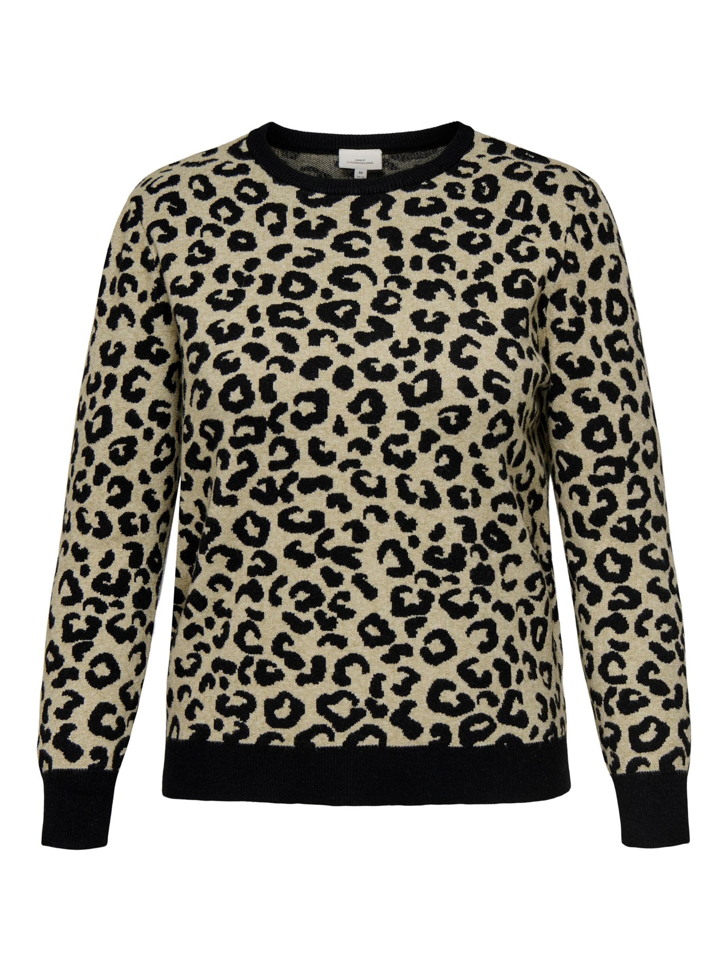 ONLY Carmakoma Svetr 'CARIbi' – černá: přední strana