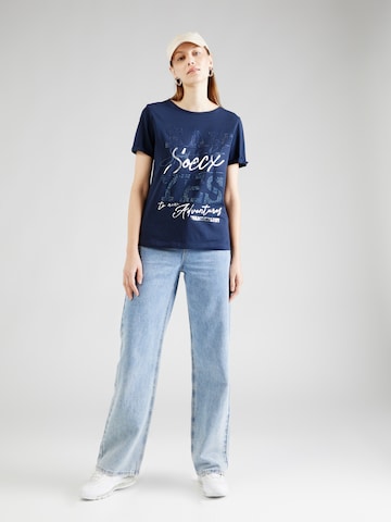 Soccx Shirt 'Wanderlust' in Blue