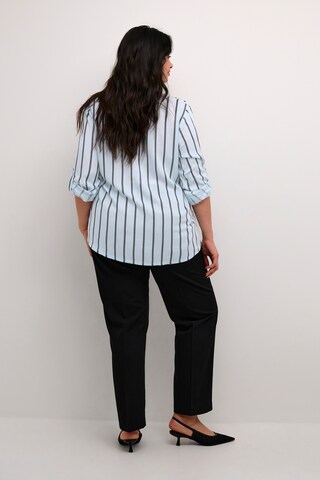 KAFFE CURVE Blouse 'Sida' in Blue