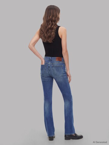 Calvin Klein Jeans Bootcut Jeans in Blauw