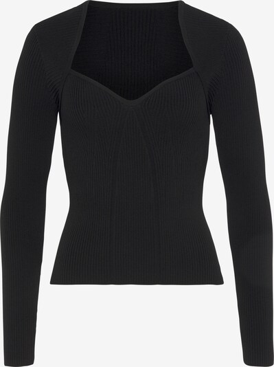 LASCANA Pullover in schwarz, Produktansicht