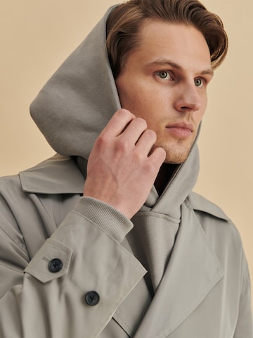 DAN FOX APPAREL Between-seasons coat 'Alwin' in Grey