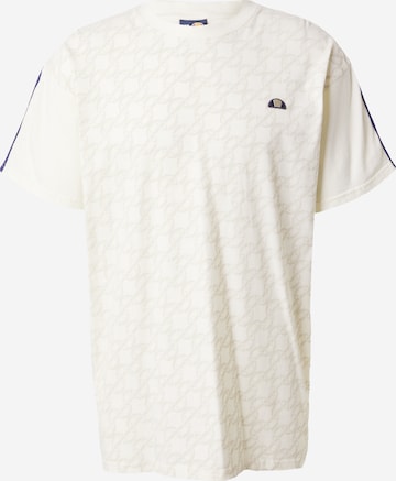 ELLESSE Shirt 'Lingua' in Wit: voorkant