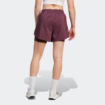 ADIDAS PERFORMANCE Regular Sportbroek 'Minimal Made For Training' in Lila