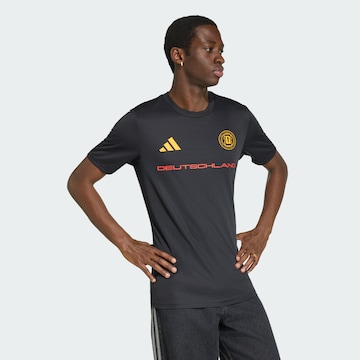 ADIDAS PERFORMANCE - Camisa funcionais 'FIFA Fussball-Weltmeisterschaft 26™ Deutschland' em preto: frente