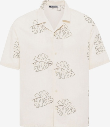 balta Dandalo Patogus modelis Marškiniai: priekis