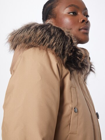 ONLY - Parka de inverno 'IRIS' em bege