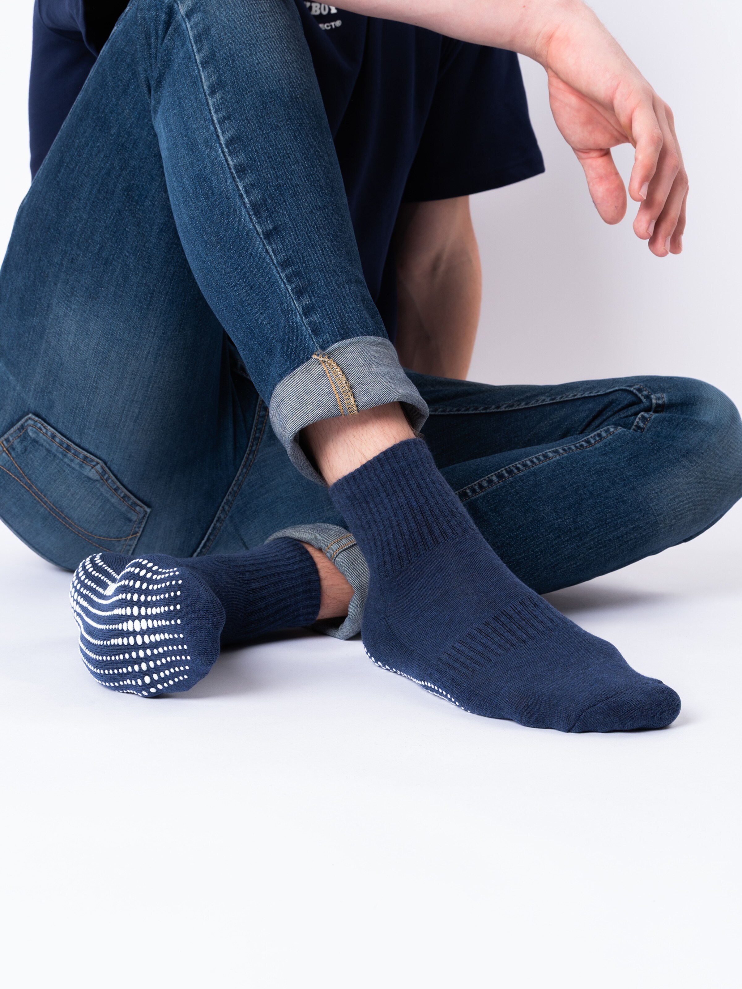 Occulto Sports socks 'Stopper Andi' in Blue
