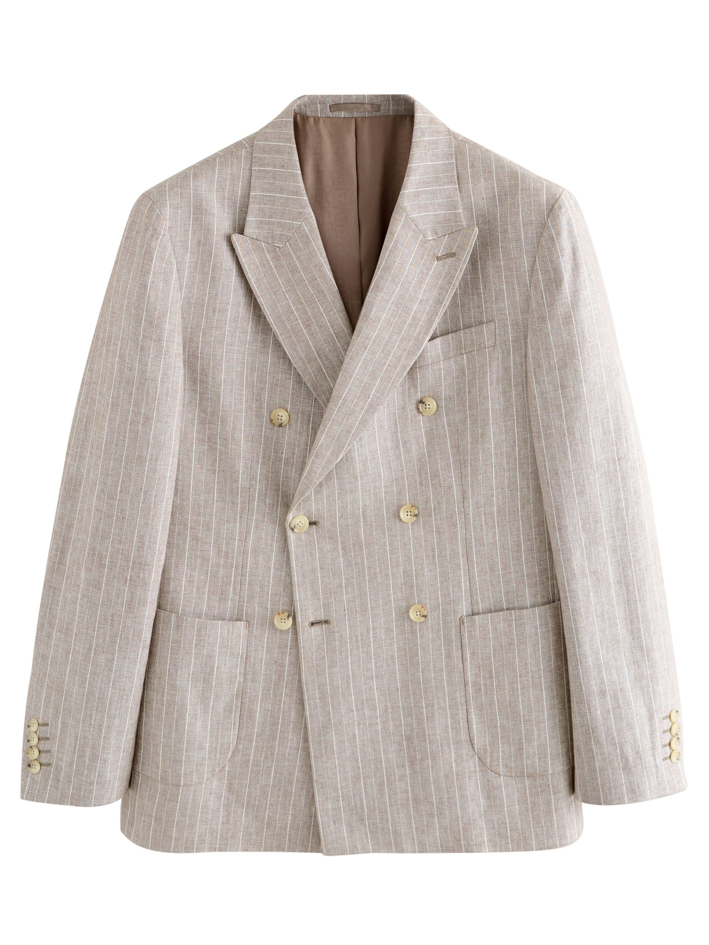 Next Regular Fit Sakko in Beige: Vorderseite