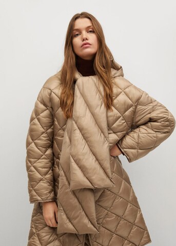 MANGO Wintermantel 'Guajiro' in Beige