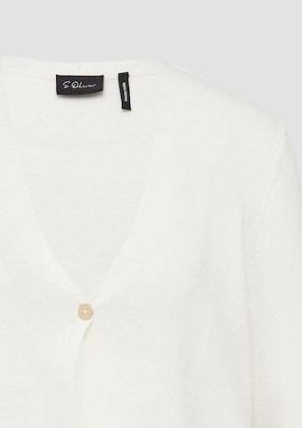 s.Oliver BLACK LABEL Gebreid vest in Beige
