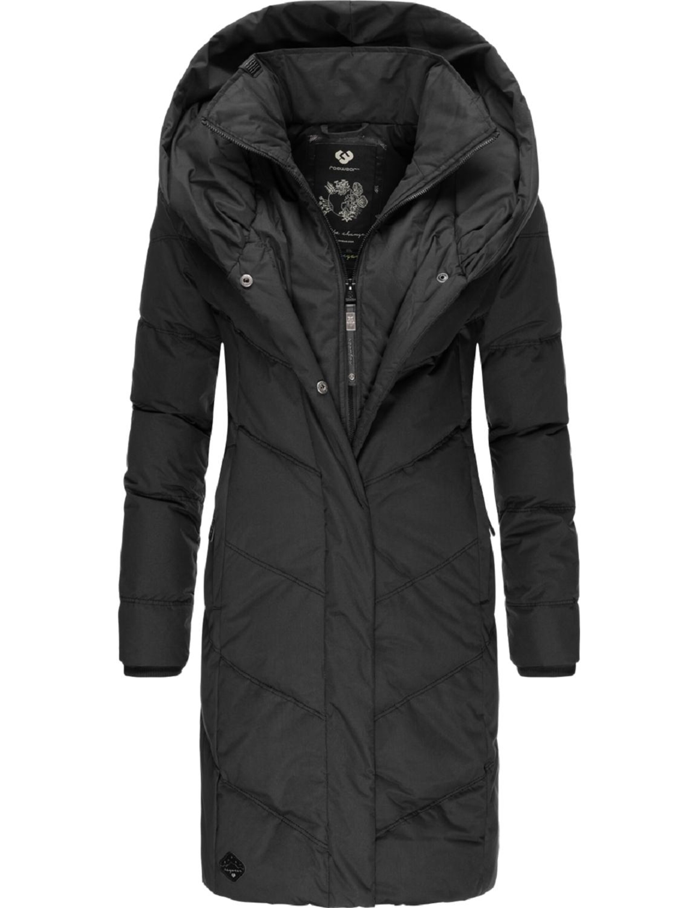 Ragwear Winter coat 'Natalka' in Black