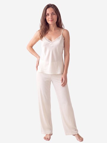 Simone Perele Pajama 'Love Me' in White