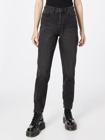 TOM TAILOR DENIM - Regular Calças de ganga em preto: frente