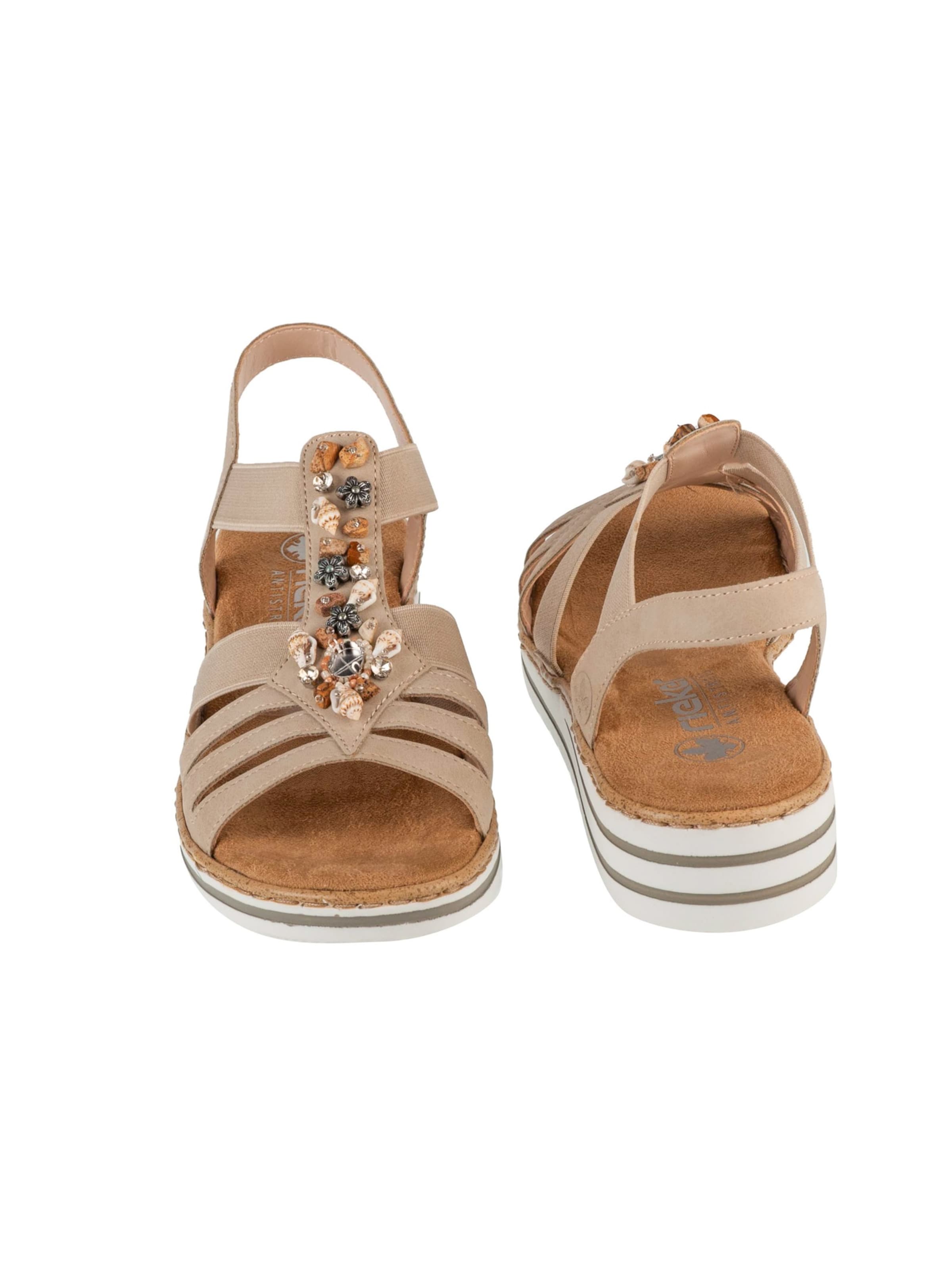 Rieker Sandaal 'Rieker Sandals V0649' in Beige