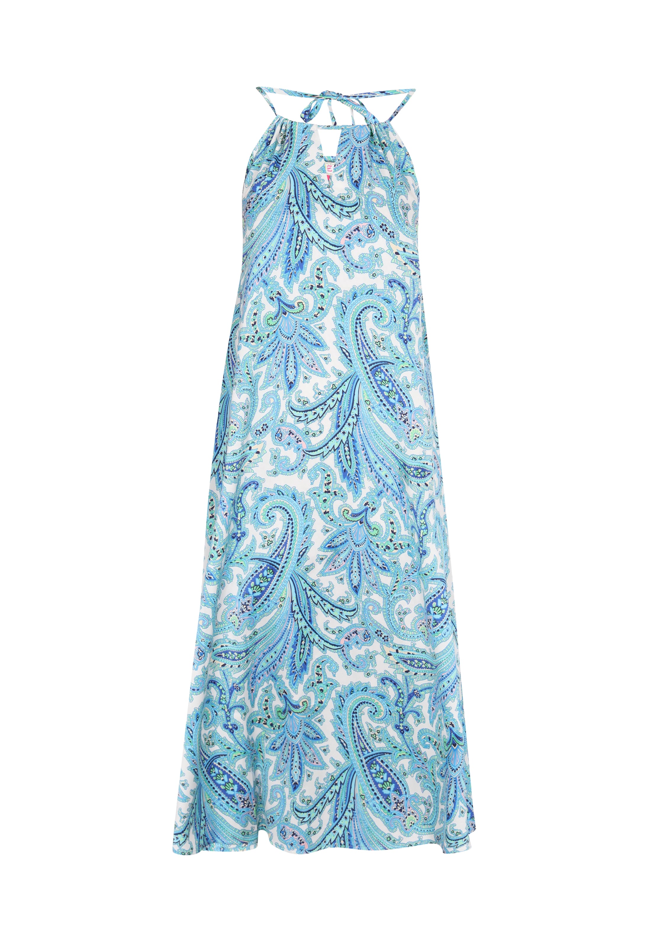 ebeeza - Vestido 'Spring Summer' em azul: frente