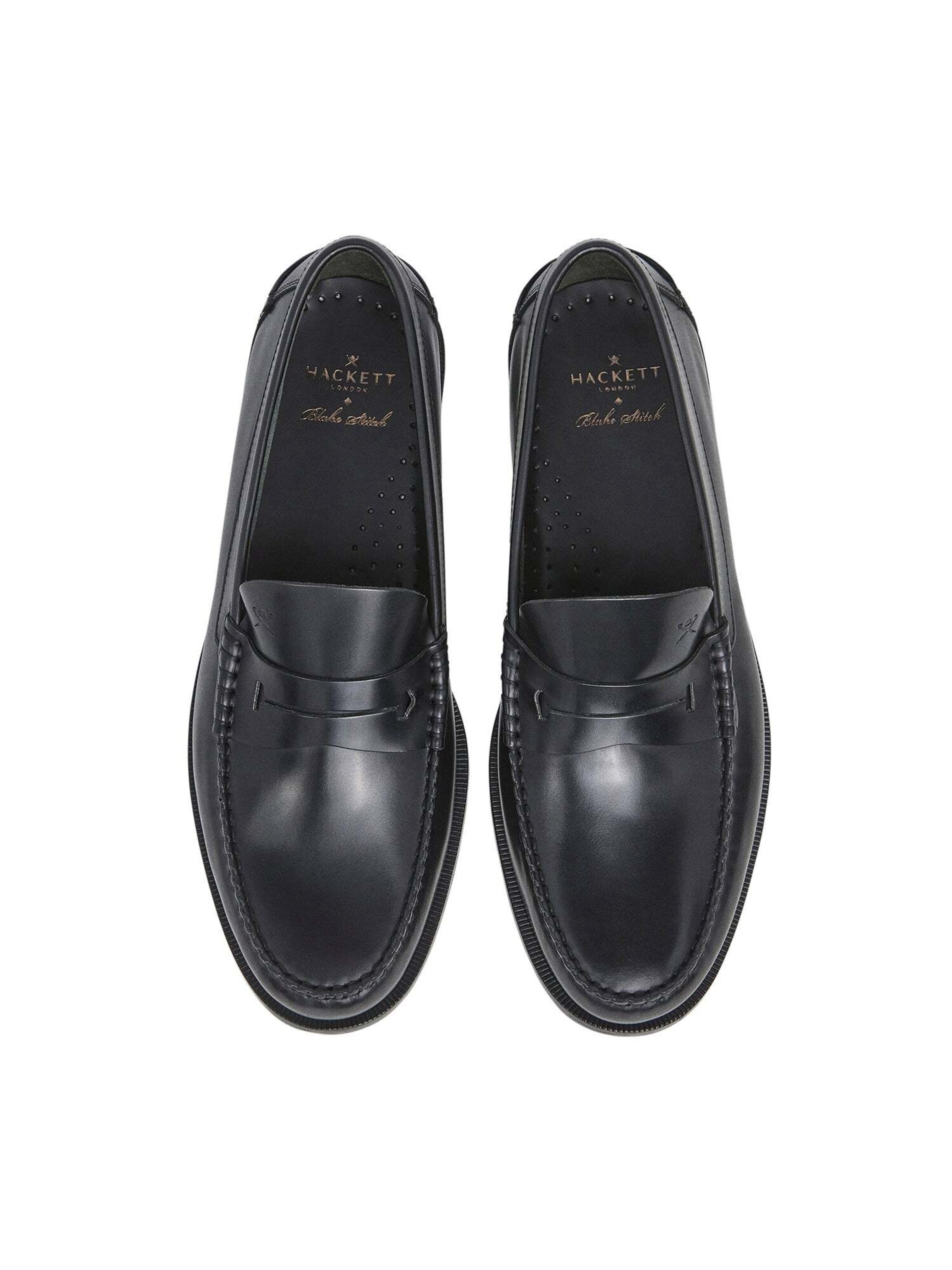 Hackett London Moccasins 'Chesfield' in Black
