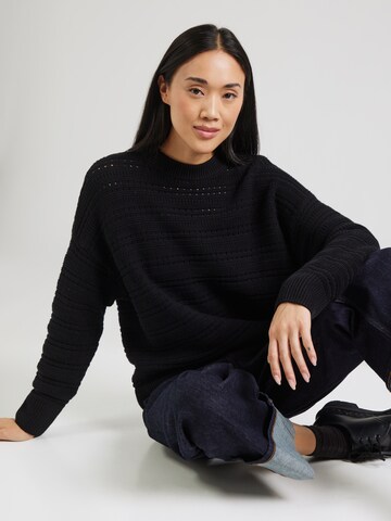 VERO MODA Sweater 'VMCalla' in Black: front