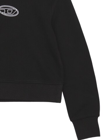 DIESEL Sweatshirt 'SILVER' in Schwarz