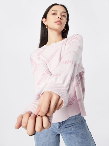 ARMANI EXCHANGE Sweater in Pink